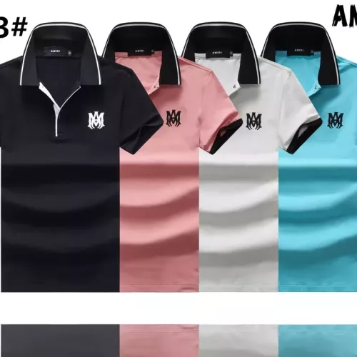 Replica Amiri T-Shirts Short Sleeved For Men #1309361 $25.00 USD for Wholesale