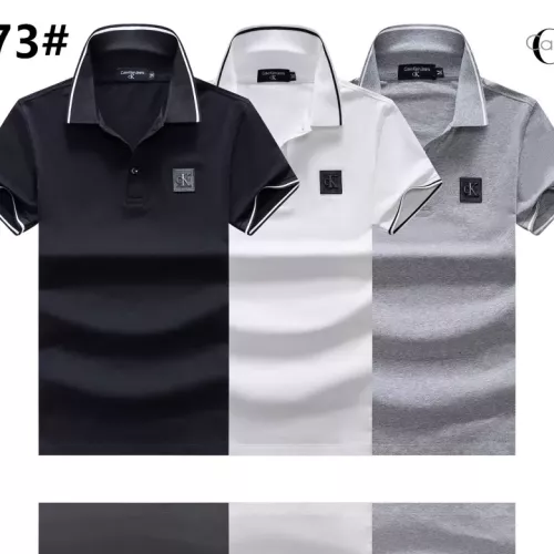 Replica Calvin Klein CK T-Shirts Short Sleeved For Men #1309380 $25.00 USD for Wholesale