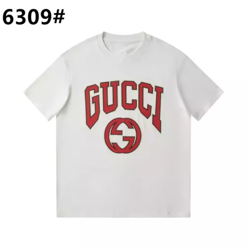 Gucci T-Shirts Short Sleeved For Unisex #1309383 $29.00 USD, Wholesale Replica Gucci T-Shirts