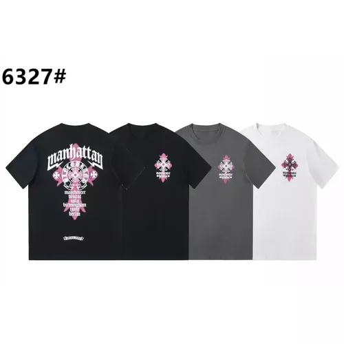 Replica Chrome Hearts T-Shirts Short Sleeved For Unisex #1309409 $29.00 USD for Wholesale