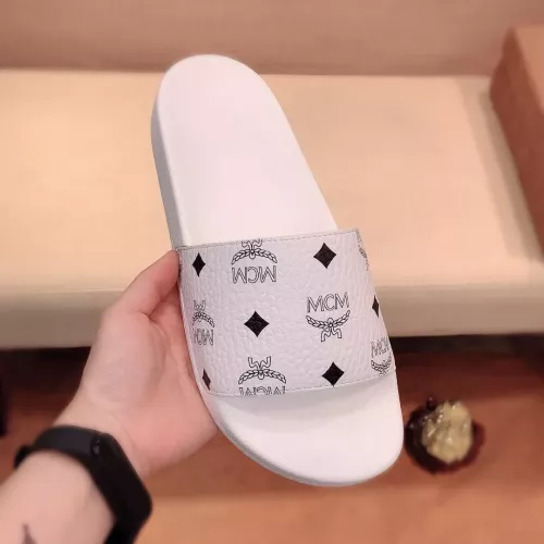 Replica MCM Slippers For Men #1309445 $42.00 USD for Wholesale