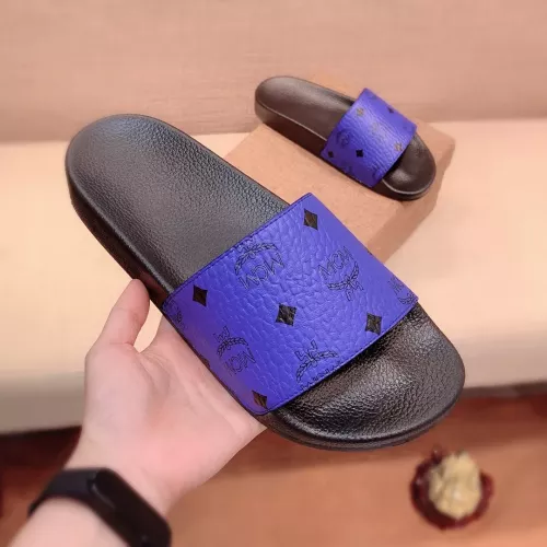 Replica MCM Slippers For Men #1309449 $42.00 USD for Wholesale