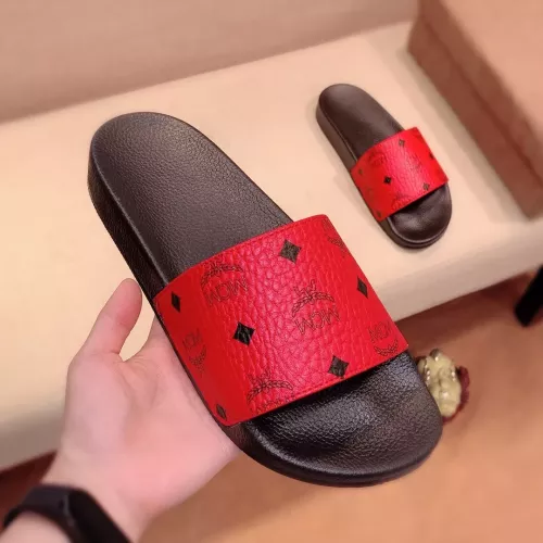 Replica MCM Slippers For Men #1309452 $42.00 USD for Wholesale