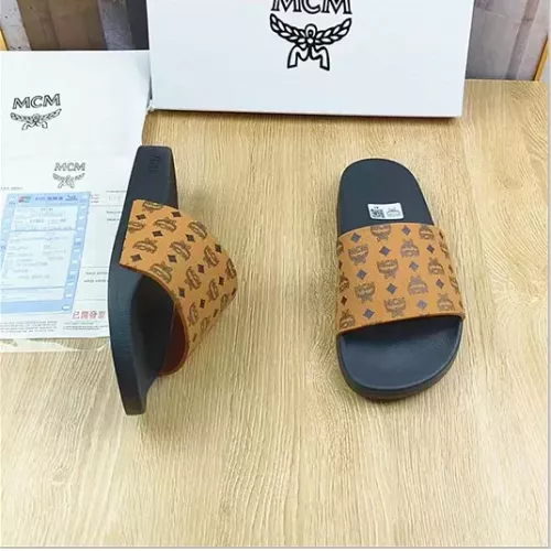 Replica MCM Slippers For Men #1309462 $42.00 USD for Wholesale