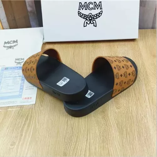 Replica MCM Slippers For Men #1309462 $42.00 USD for Wholesale