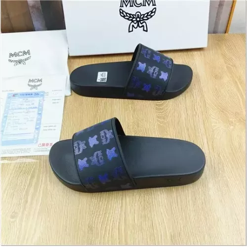 Replica MCM Slippers For Men #1309472 $42.00 USD for Wholesale