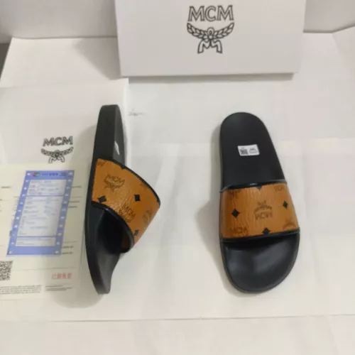 Replica MCM Slippers For Men #1309480 $42.00 USD for Wholesale
