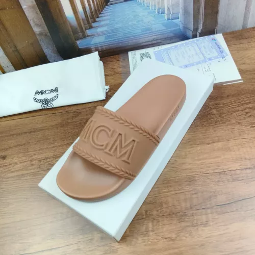 Replica MCM Slippers For Men #1309499 $42.00 USD for Wholesale