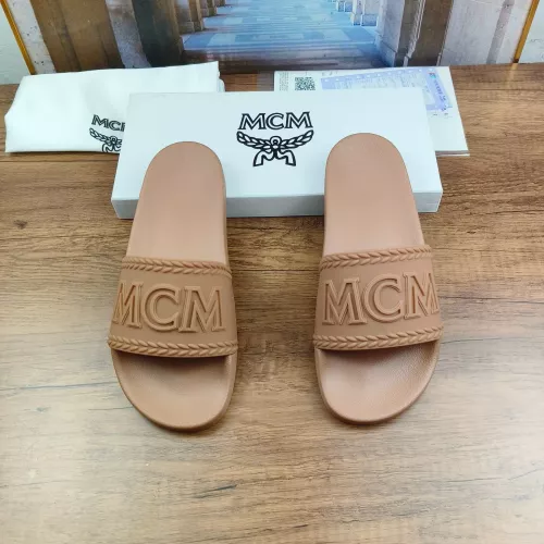 Replica MCM Slippers For Women #1309501 $42.00 USD for Wholesale