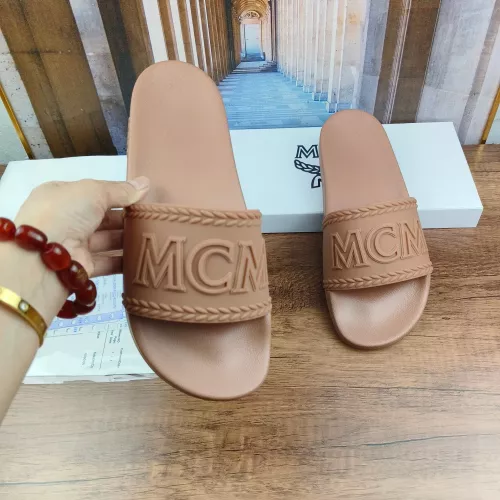 Replica MCM Slippers For Women #1309501 $42.00 USD for Wholesale