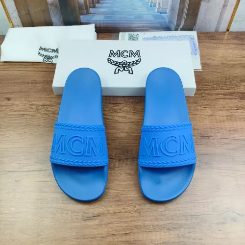 Replica MCM Slippers For Men #1309509 $42.00 USD for Wholesale