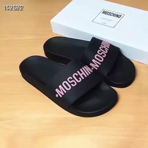 Replica Moschino Slippers For Men #1309530 $42.00 USD for Wholesale