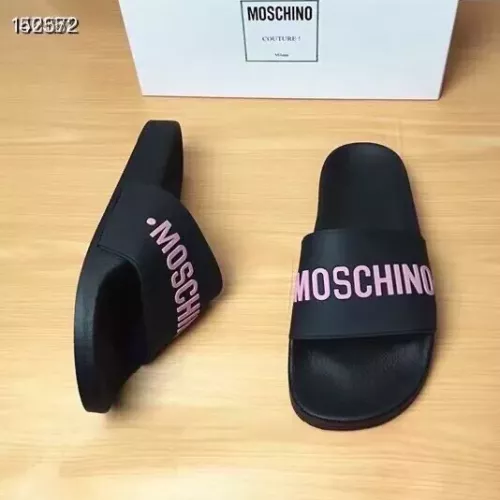 Replica Moschino Slippers For Men #1309530 $42.00 USD for Wholesale