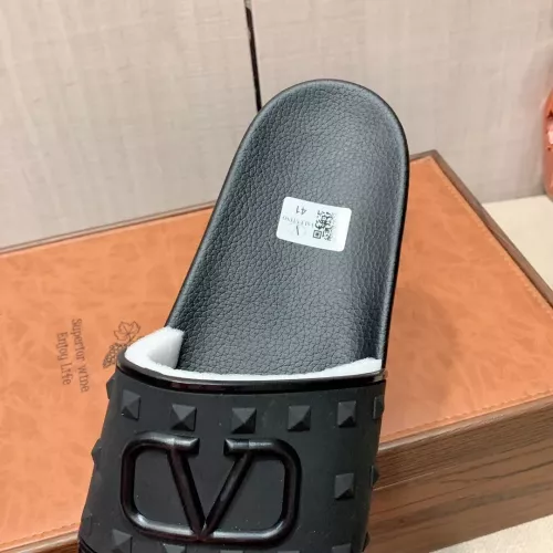 Replica Valentino Slippers For Men #1309552 $45.00 USD for Wholesale