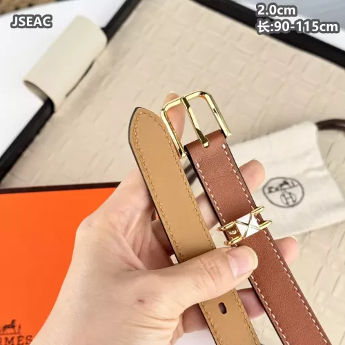 Replica Hermes AAA Quality Belts For Women #1309565 $52.00 USD for Wholesale