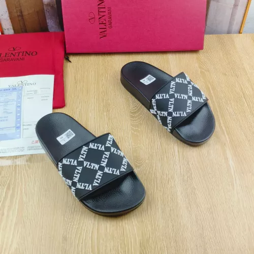 Replica Valentino Slippers For Men #1309576 $45.00 USD for Wholesale