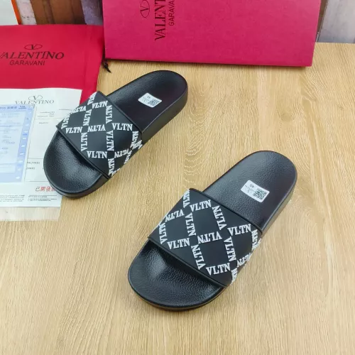 Replica Valentino Slippers For Men #1309576 $45.00 USD for Wholesale