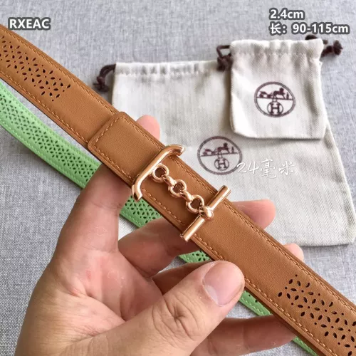 Replica Hermes AAA Quality Belts For Women #1309593 $52.00 USD for Wholesale