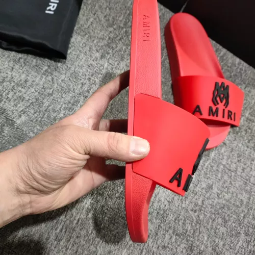 Replica Amiri Slippers For Men #1309613 $42.00 USD for Wholesale