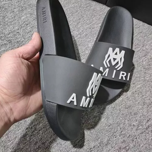 Replica Amiri Slippers For Men #1309621 $42.00 USD for Wholesale