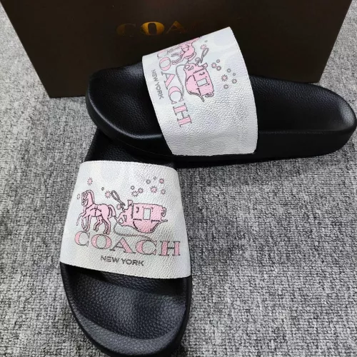 Replica Coach Slippers For Men #1309646 $42.00 USD for Wholesale