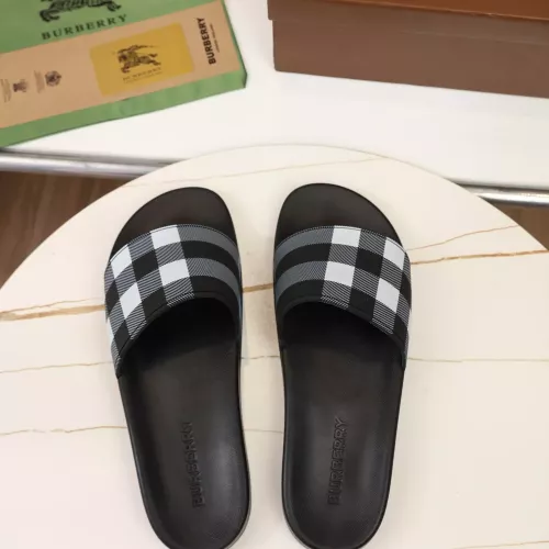 Replica Burberry Slippers For Men #1309668 $42.00 USD for Wholesale