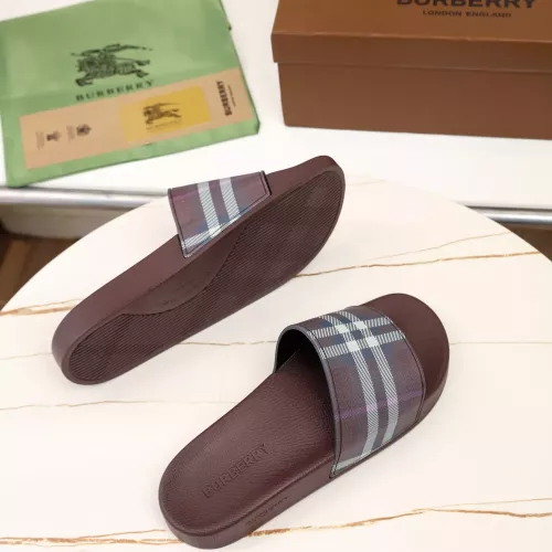 Replica Burberry Slippers For Men #1309682 $42.00 USD for Wholesale