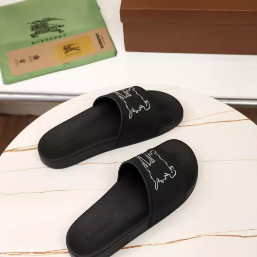 Replica Burberry Slippers For Men #1309693 $42.00 USD for Wholesale