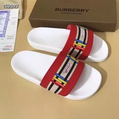 Burberry Slippers For Women #1309709 $42.00 USD, Wholesale Replica Burberry Slippers