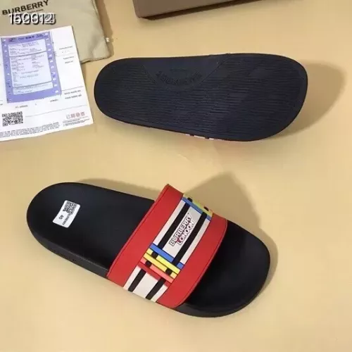 Replica Burberry Slippers For Men #1309712 $42.00 USD for Wholesale