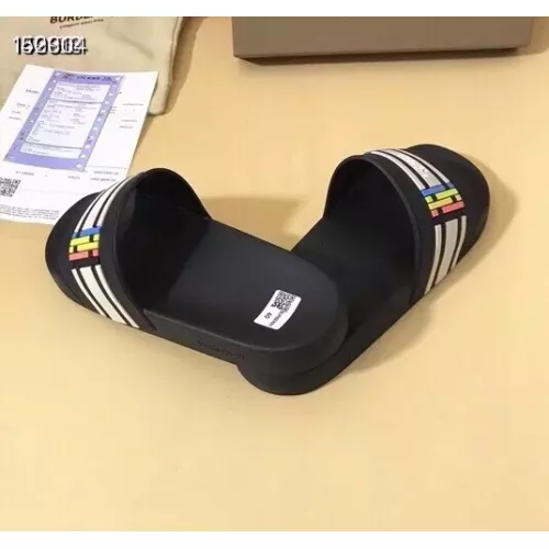 Replica Burberry Slippers For Men #1309716 $42.00 USD for Wholesale
