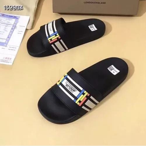Replica Burberry Slippers For Men #1309716 $42.00 USD for Wholesale