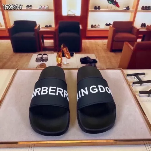 Replica Burberry Slippers For Men #1309725 $42.00 USD for Wholesale