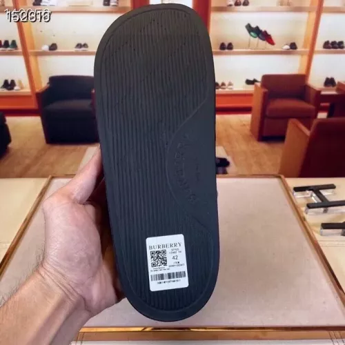 Replica Burberry Slippers For Men #1309725 $42.00 USD for Wholesale
