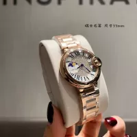 $145.00 USD Cartier AAA Quality Watches #1302024