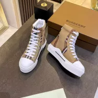 $105.00 USD Burberry High Tops Shoes For Women #1302886