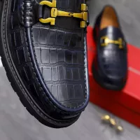 $88.00 USD Salvatore Ferragamo Leather Shoes For Men #1303776