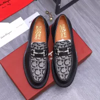 $118.00 USD Salvatore Ferragamo Leather Shoes For Men #1303779