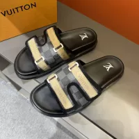 $56.00 USD Louis Vuitton Slippers For Men #1303823