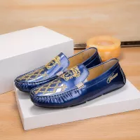 $72.00 USD Versace Leather Shoes For Men #1303838