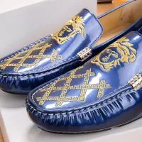$72.00 USD Versace Leather Shoes For Men #1303838