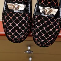 $76.00 USD Versace Leather Shoes For Men #1303846