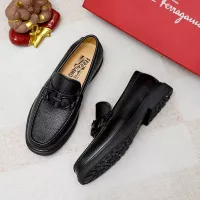 $88.00 USD Salvatore Ferragamo Leather Shoes For Men #1303858