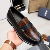 $98.00 USD Christian Dior Leather Shoes For Men #1303879