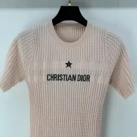 $80.00 USD Christian Dior T-Shirts Short Sleeved For Women #1304055
