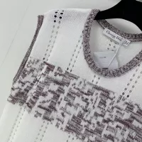 $88.00 USD Christian Dior T-Shirts Sleeveless For Women #1304067