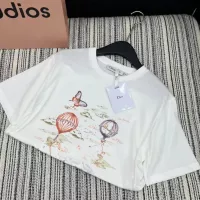 $60.00 USD Christian Dior T-Shirts Short Sleeved For Women #1304131