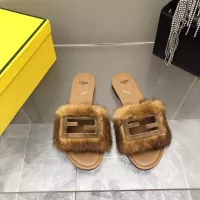 $118.00 USD Fendi Slippers For Women #1304661