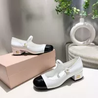 $102.00 USD MIU MIU High-Heeled Shoes For Women #1304709