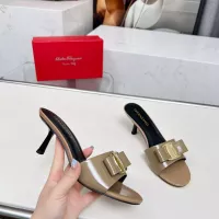 $85.00 USD Salvatore Ferragamo Slippers For Women #1304822